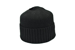 Шапка K-Option 55-57 см Чорна (K-09118-7), фото 1