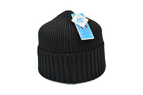 Шапка K-Option 55-57 см Чорна (K-09118-7), фото 2