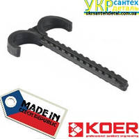 Дюбель крюк подвійний кріплення теплої підлоги в бетон