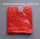 Жилет сигнальний зі світловідбивною стрічкою, помаранчевий, фото 3