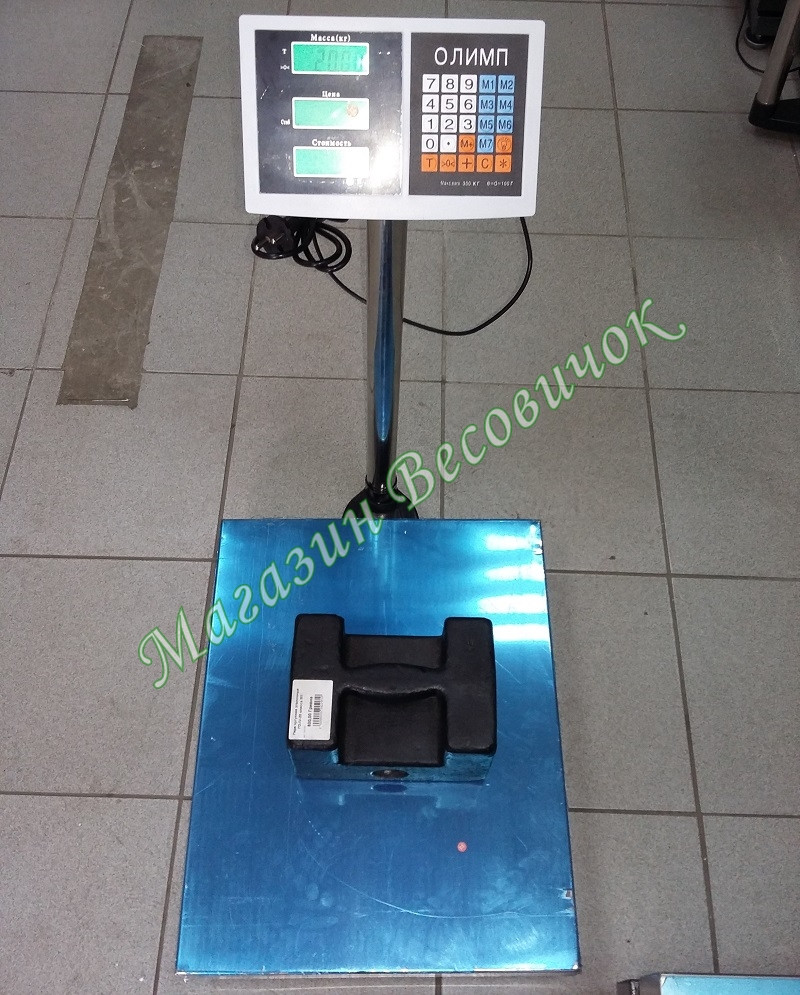 Платформні ваги торговельні TCS-B 150 кг (400х500 мм)