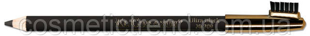 Олівець для брів водостійкий Ultra Black (ультра чорний) No309 El Corazon, фото 2