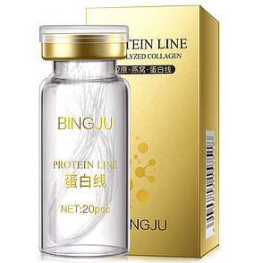 Протеїнові нитки для обличчя Bingju GOLD PROTEIN Collagen 20 штук