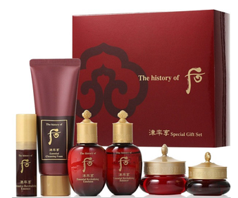 Набір мініатюр The History Of Whoo Jinyulhyang Special Gift Set 6 items