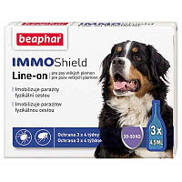 Beaphar IMMO Shield Капли от блох и клещей для собак от 30 до 50 кг