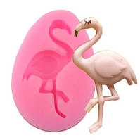 Молд кондитерский "Фламинго" - размер 4,5*3см, силикон