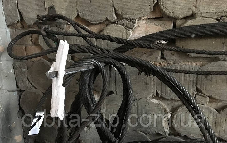 Строп канатний вантажний СКП-0,8 Петля/Петля (D=10mm, L = 1m) (0,8Т)