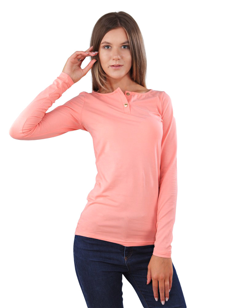 Персиковий пуловер батальний (розміри XS-3XL)