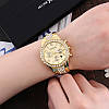 Жіночі наручні годинники Geneva Золотий, фото 2