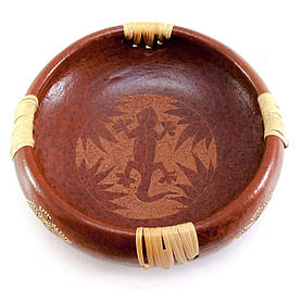 Блюдо теракотове "Саламандра" (d-16.5 h-4.5 см)