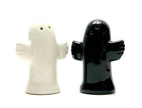 Сільничка з перечницею "Привиди" (9х9х6,5 см)