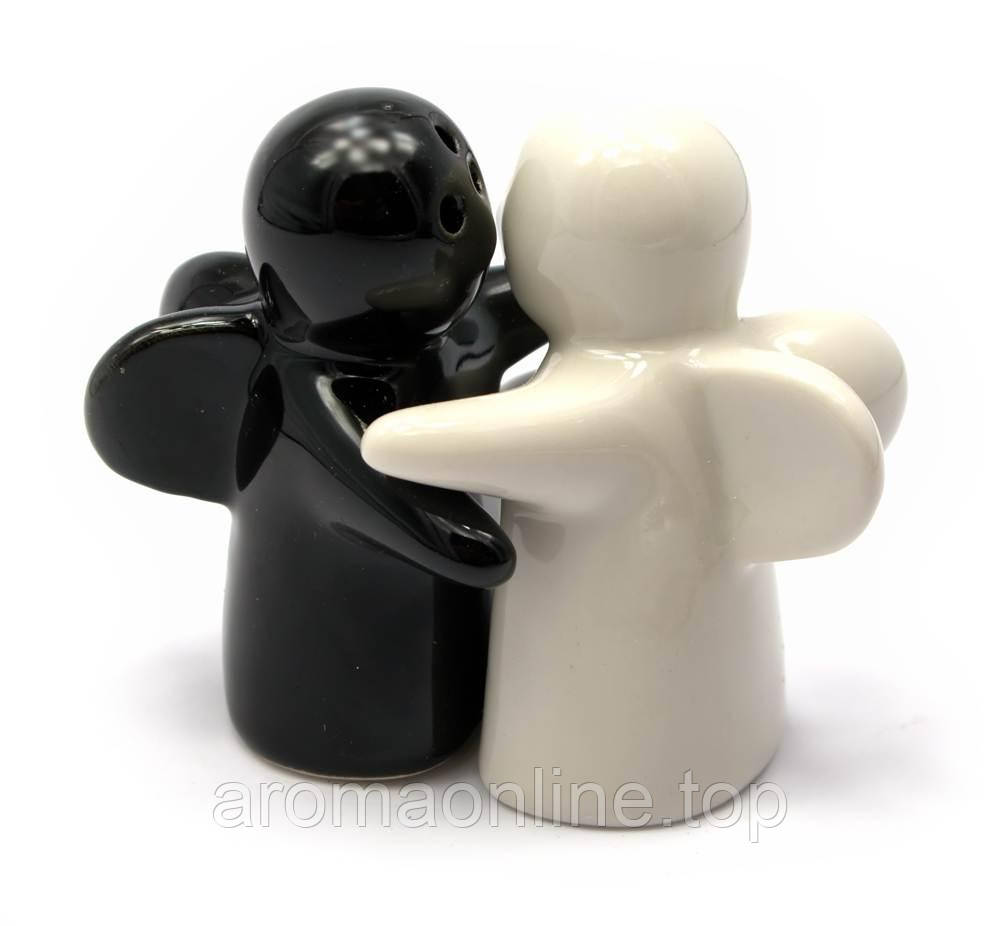 Солонка з перечниці "Янголята" (7,5х8х5 см)(AB268), фото 1