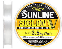Леска Sunline Siglon V 100m #1.2/0.185mm 3.5kg