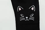 Зимові лосини з кошенятами на колінах Смайл Тайм SmileTime Blue Kitten, фото 4