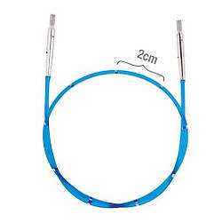 Кабель KnitPro 35 см для створення кругових спиць завдовжки 60 см