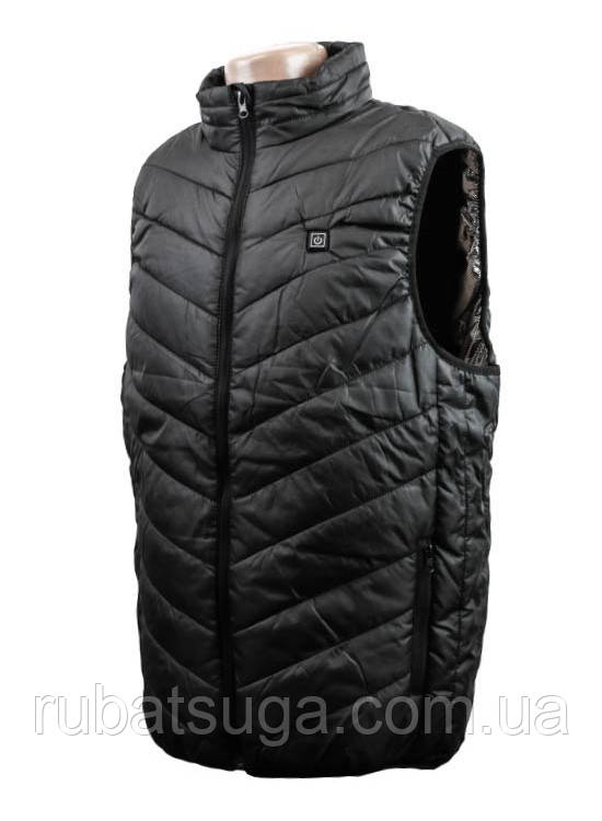 Жилет з системою підігріву чорний USB Milcraft, фото 1