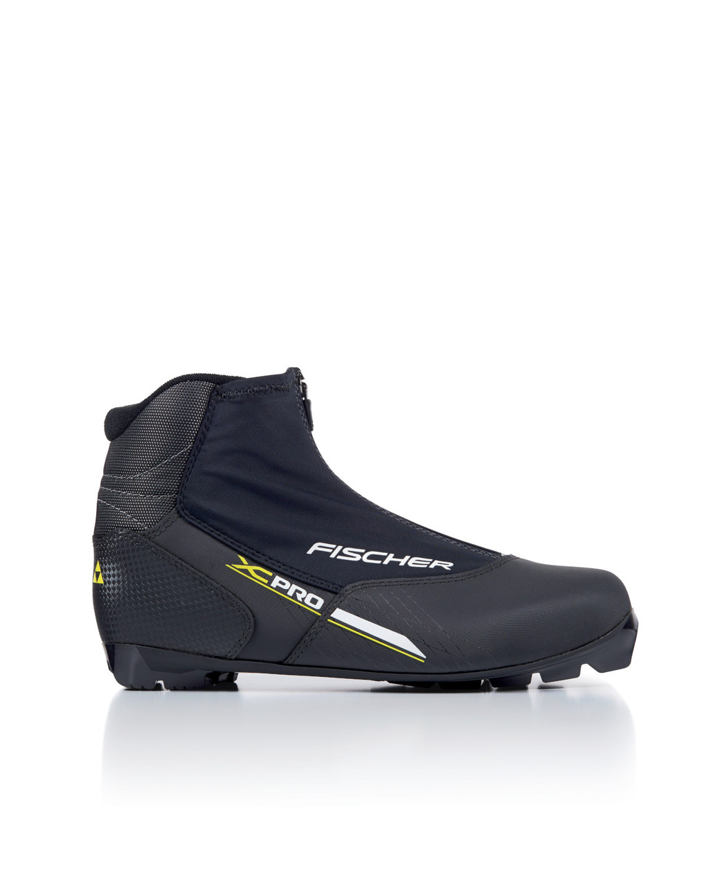 Бігові черевики для лиж Fisher XC PRO BLACK/YELLOW