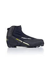 Бігові черевики для лиж Fisher XC PRO BLACK/YELLOW 44