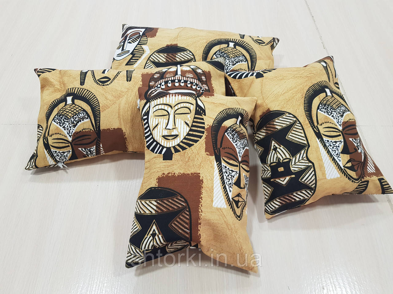 Комплект подушок Африканський стиль, 5 шт.