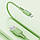 Кабель Baseus Lightning Colourful 2.4A 1.2m, Green (CALDC-06), фото 7