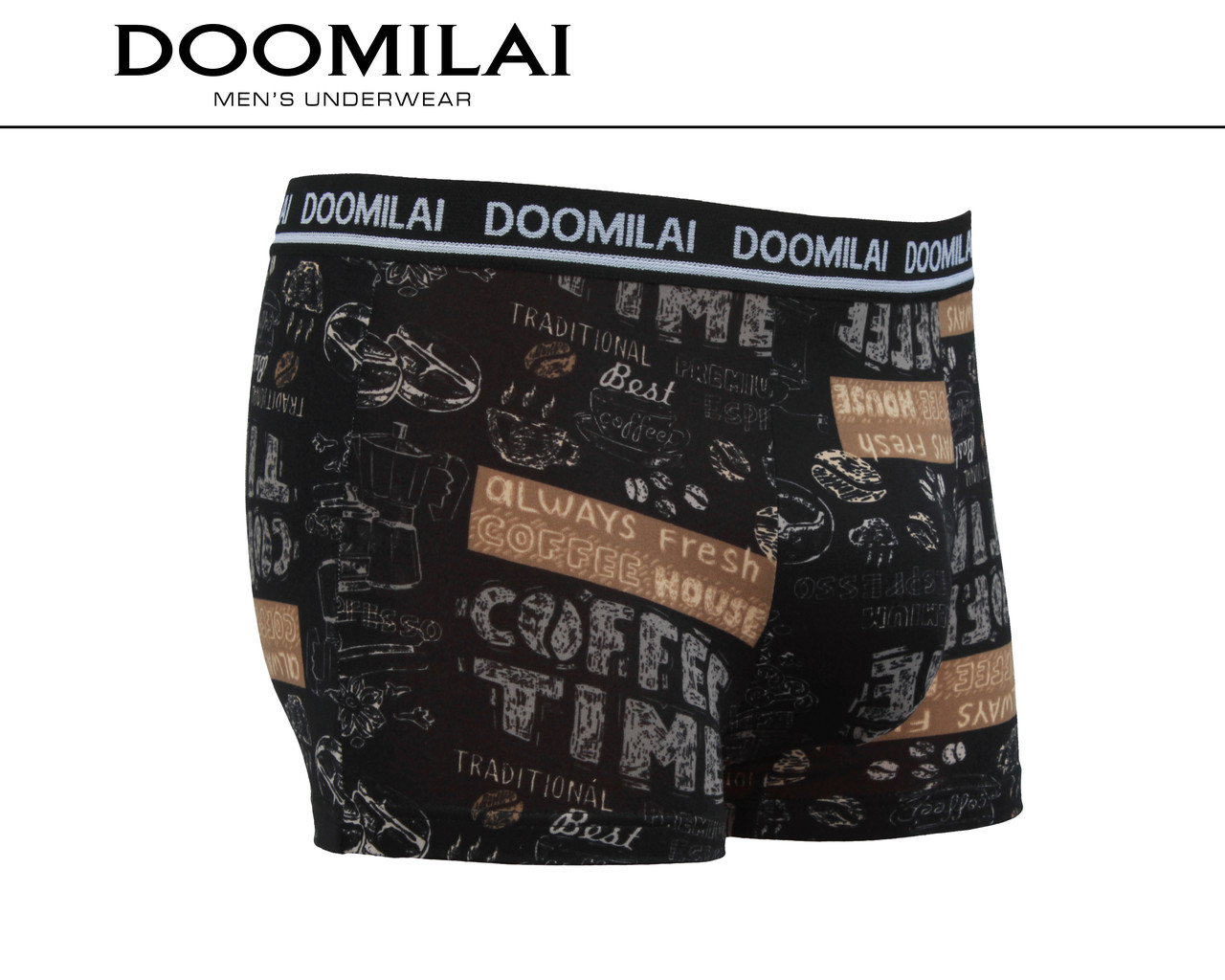 Чоловічі боксери стрейчеві з бамбука Марка «DOOMILAI» Арт.D-01326