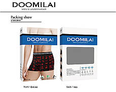 Чоловічі боксери стрейчеві з бамбука Марка «DOOMILAI» Арт.D-01332, фото 4