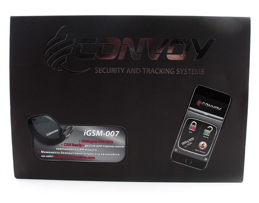 GSM Сигналізація CONVOY iGSM-007 CAN Ready