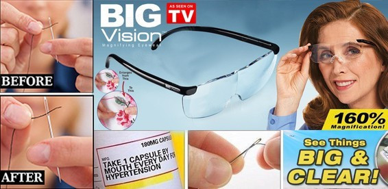 Збільшувальні окуляри Big Vision BIG & CLEAR