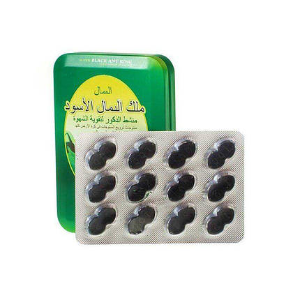 Збуджувальні таблетки Super Black Ant King, знижка на паковання 10%, фото 2
