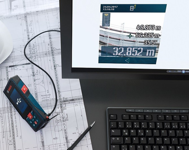 далекомір bosch glm