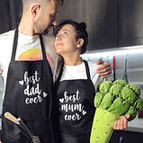 Фартук с надписью Моя кухня, мої правила подарунок, фото 2