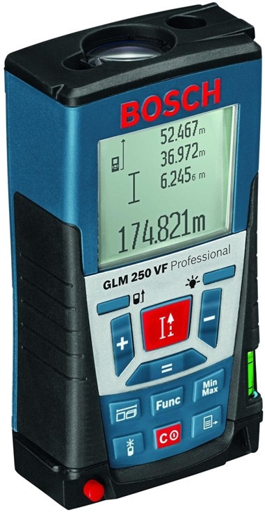 Лазерний далекомір Bosch GLM 250 VF Professional (0.05-250 м) (0601072100)