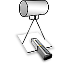 Рентгенівська лінійка RaySafe DXR+ (вирівнювання рентгенівського/світлового поля), фото 2