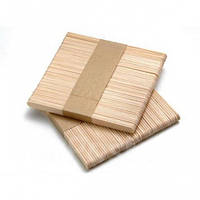 Шпатель деревянные для восковой депиляции узкие (50 шт.)