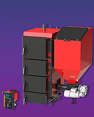 30 кВт Промисловий котел 6 мм сталь KRAFT R (Крафт Р)