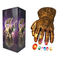Світлодіодна Рукавичка Нескінченності Таноса Месники Thanos Gauntlet Costume Avengers Infinity War 35 см TN 07