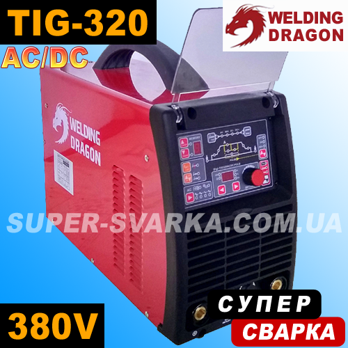 Аргонове зварювання Welding Dragon Digi TIG 320 AC/DC MIX, фото 1