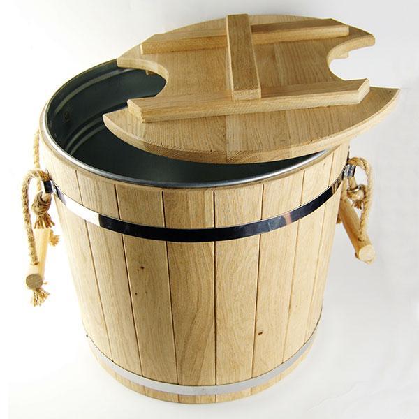 Запарник для віників 32 л. з метал. вставкою (економ), фото 1