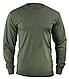 Футболка чоловіча довгий рукав OLIVE DRAB LONG SLEEVE колір олива Rothco США, фото 5