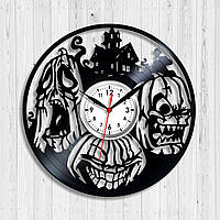 Гелловін Trick or treat Годинники для дітей Вініловий годинник Гаманець або життя Годинника в дитячу Декор дитячої