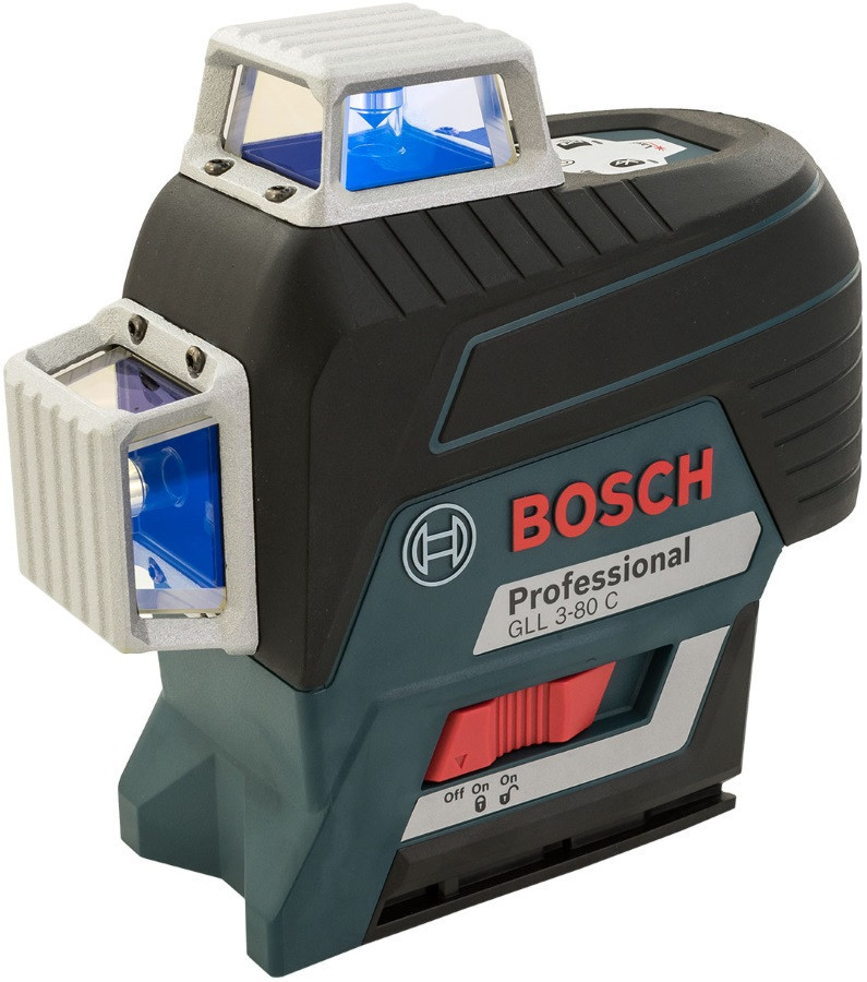 Лазерний нівелір Bosch GLL 3-80 C Professional (30 м з приймачем - 120 м) (0601063R00)
