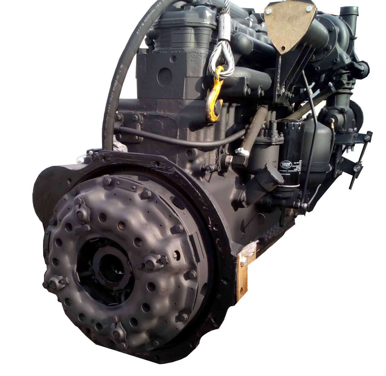 Двигатель КАМАЗ 740 ЗАМЕНА на двигатель ММЗ Д260.12 / Д262.2S2 (250 л.с.) на автомобиле КАМАЗ - фото 2 - id-p1093912686