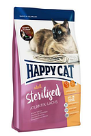 Сухий корм для кішок HAPPY CAT (Хеппі Кет) Adult Sterilised з атлантичним лососем, 4 кг