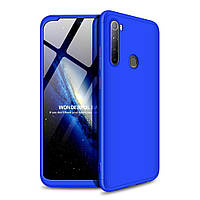 Чехол GKK 360 для Xiaomi Redmi Note 8 бампер оригинальный Blue