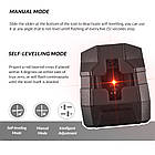 DEKO DKLL02 "КУБИК" червоний лазер 2 промени + ПОВОВАНИЙ МАГНІТНИЙ КРОНШТЕЙН, фото 2