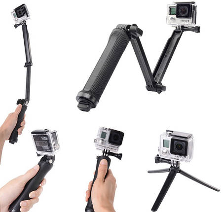 Монопод 3-Way для GoPro PULUZ, фото 1