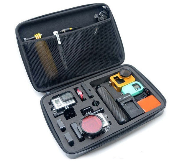 Кейс сумка для GoPro, SJCAM, Xiaomi (large case)