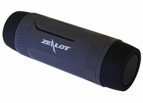Портативна Bluetooth колонка Zealot S1 з функцією power bank і ліхтариком, фото 4