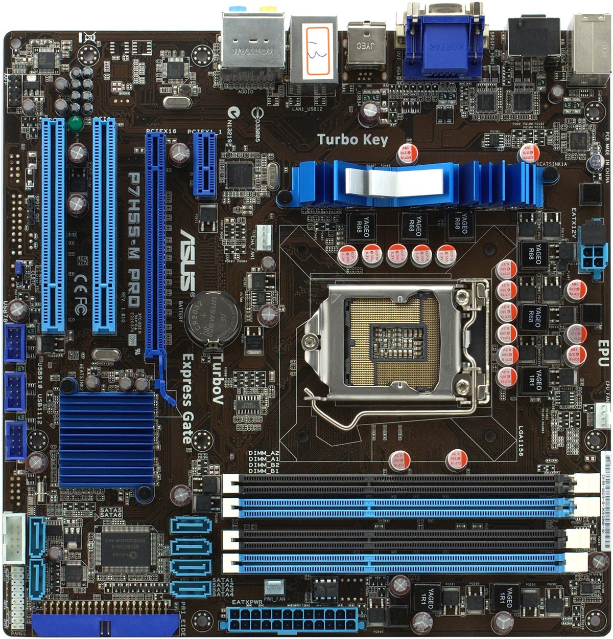 Материнська плата Asus P7H55-M PRO, s1156