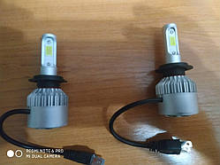 Світлодіодні автомобільні LED-лампи H1 6500 K, 8000 Lm з охолодженням LED Headlight комплект 2 шт.
